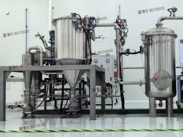 硫化物固態(tài)電解質氣流粉碎機--山西某公司